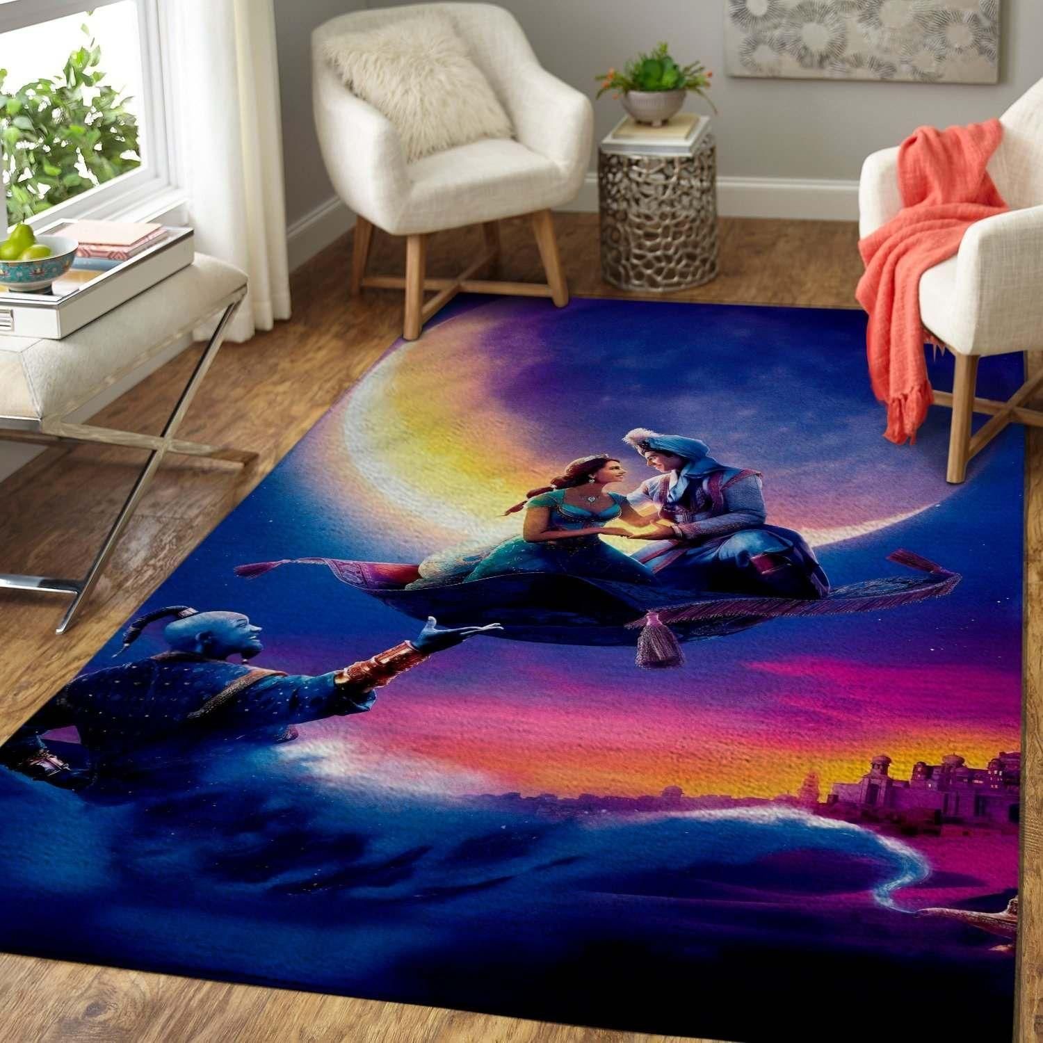 aladdin princess jasmine genie teppich disney teppichs floor decor ala290830 3139