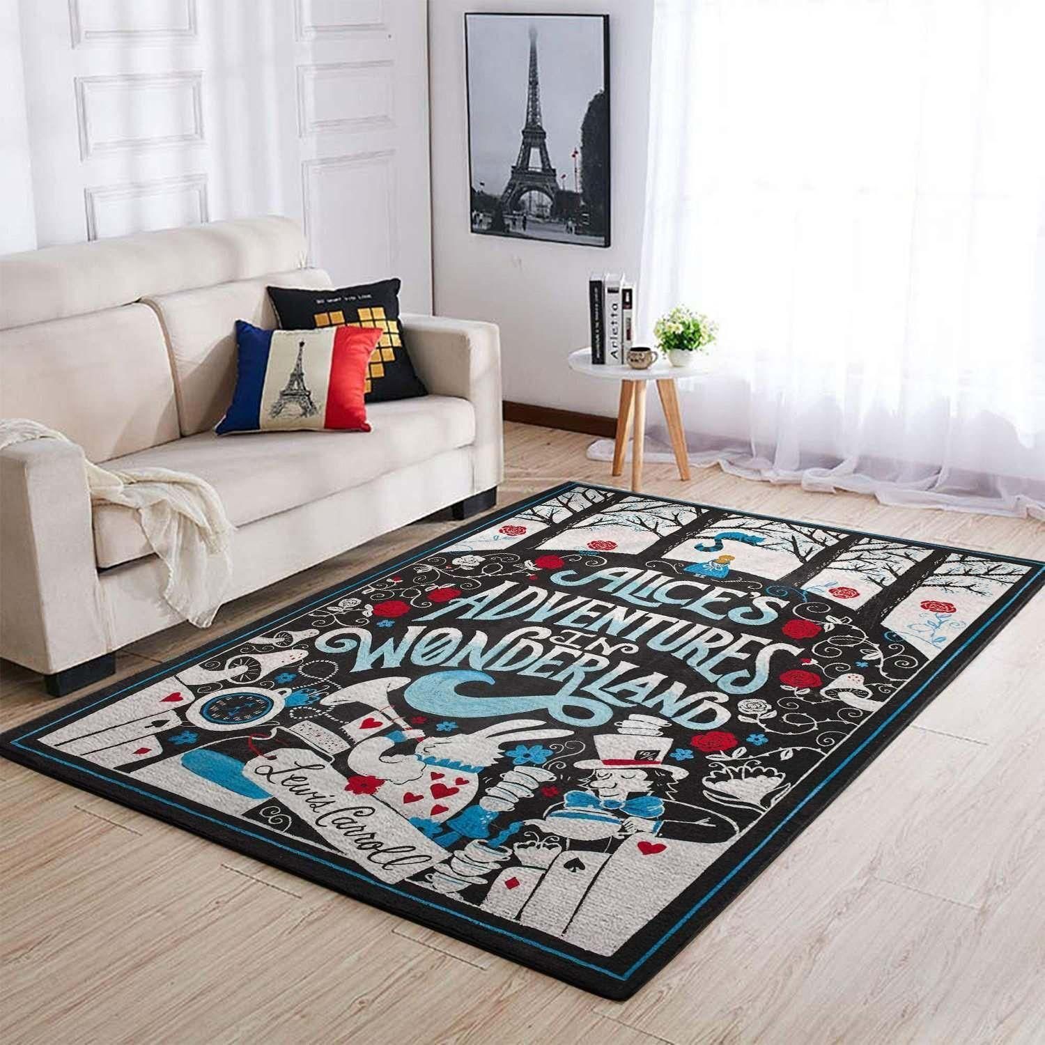 alices adventures in wonderland teppich disney movie floor teppich home decor homebeautyus 4596