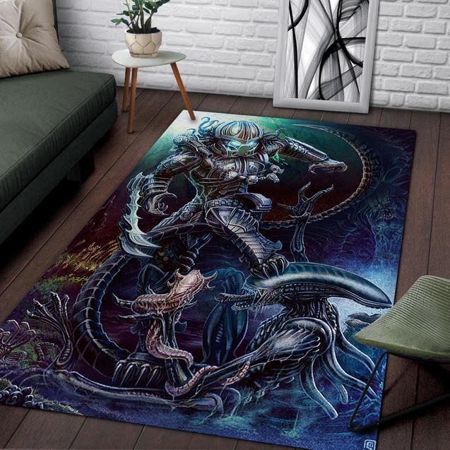 aliens vs predator teppich home decor bedroom living room decor 6021