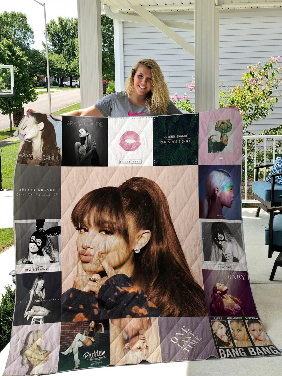 ariana grande for fans ha0910 steppdecke quilted 5510