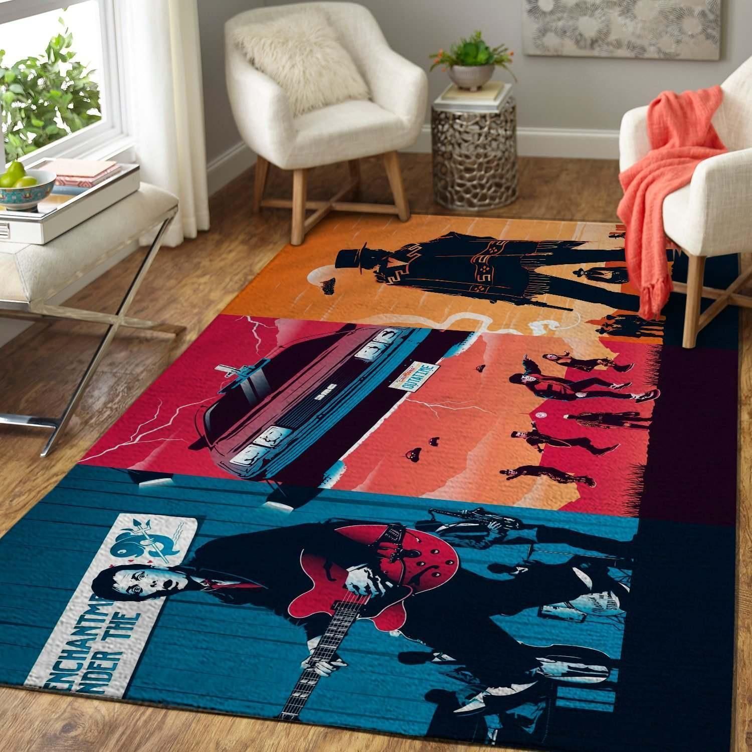 back to the future trilogy teppich movie home decor homebeautyus 8563