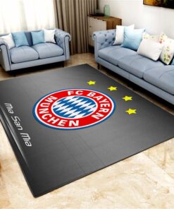 bayern mnchen mia san mia teppich wohnzimmer kchenteppich teppichboden carpet matvpbsj