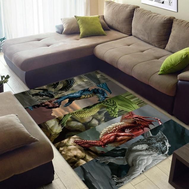 black blue green red white dragons teppich haus dekoration schlafzimmer wohnzimmer dekor 5344