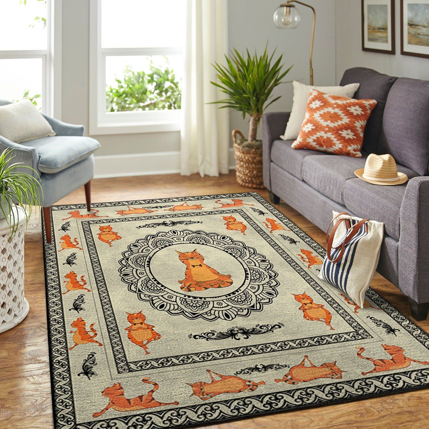 cat yoga teppich floor decor teppich haus dekoration schlafzimmer wohnzimmer dekor 3507