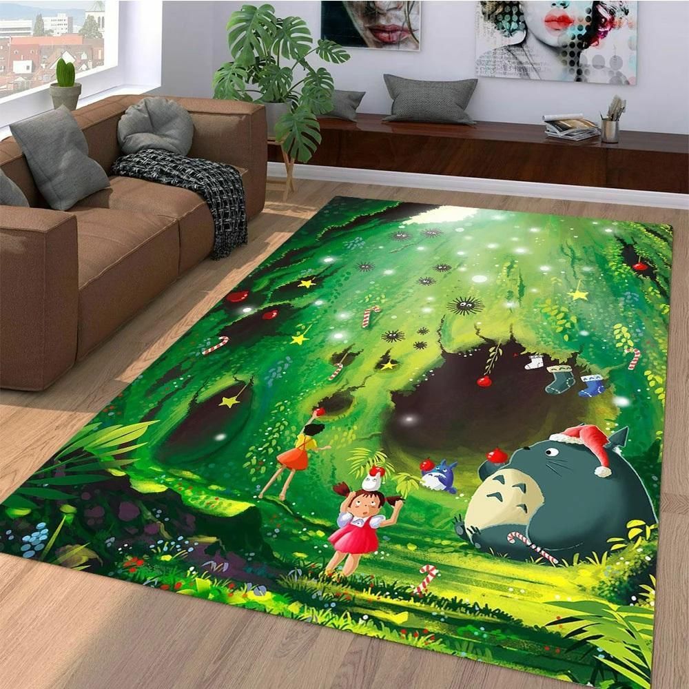 christmas totoro teppich haus dekoration schlafzimmer wohnzimmer dekor 7727