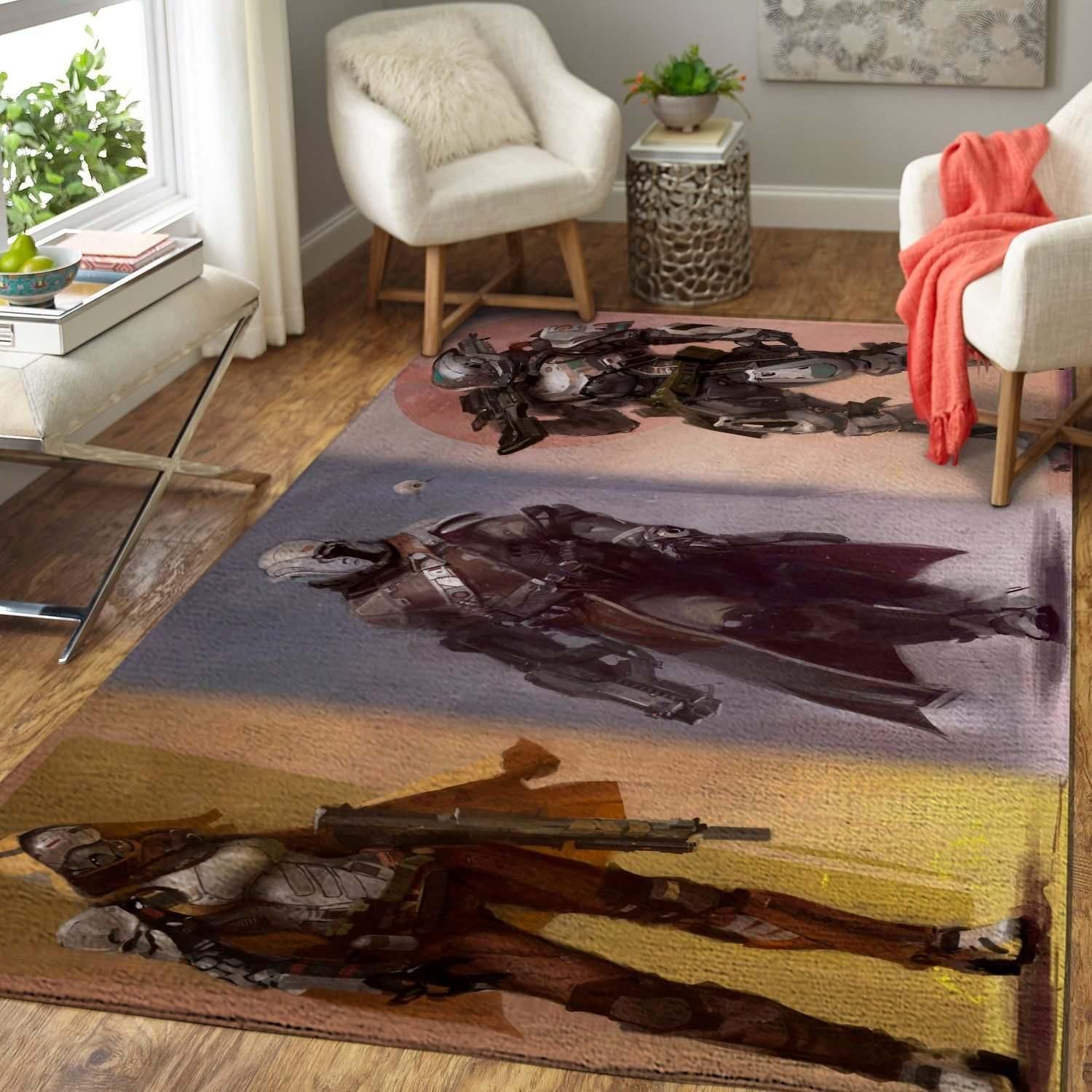destiny hunter gunslinger teppich gaming home decor homebeautyus 5544