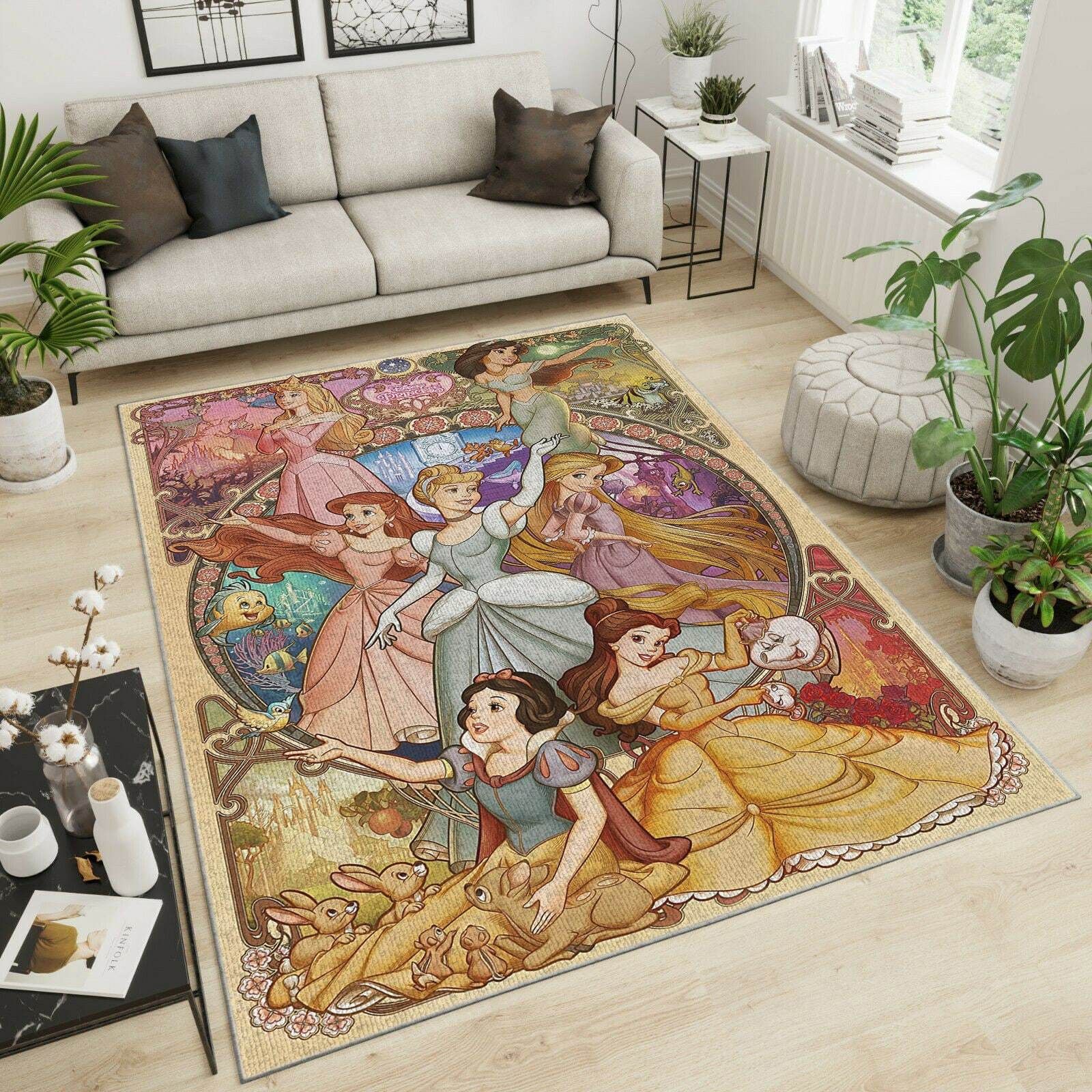 disney princess teppich haus dekoration schlafzimmer wohnzimmer dekor 5685