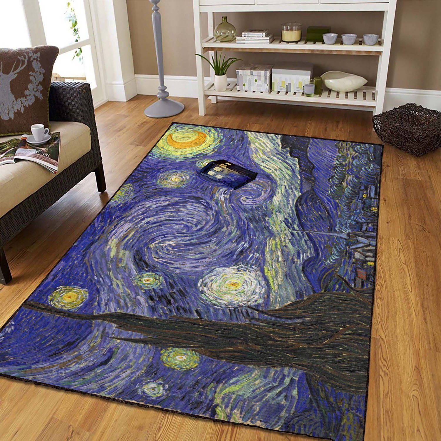 doctor who starry night teppich haus dekoration schlafzimmer wohnzimmer dekor 4240