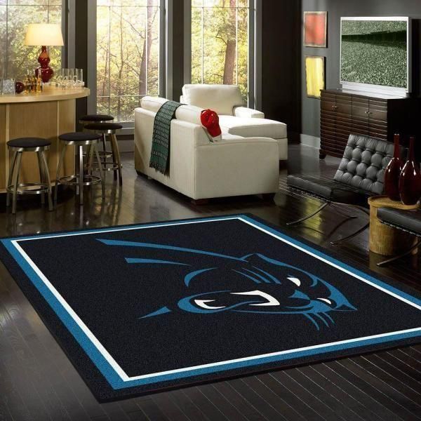football carolina panthers teppich teppich home decor homebeautyus 6455
