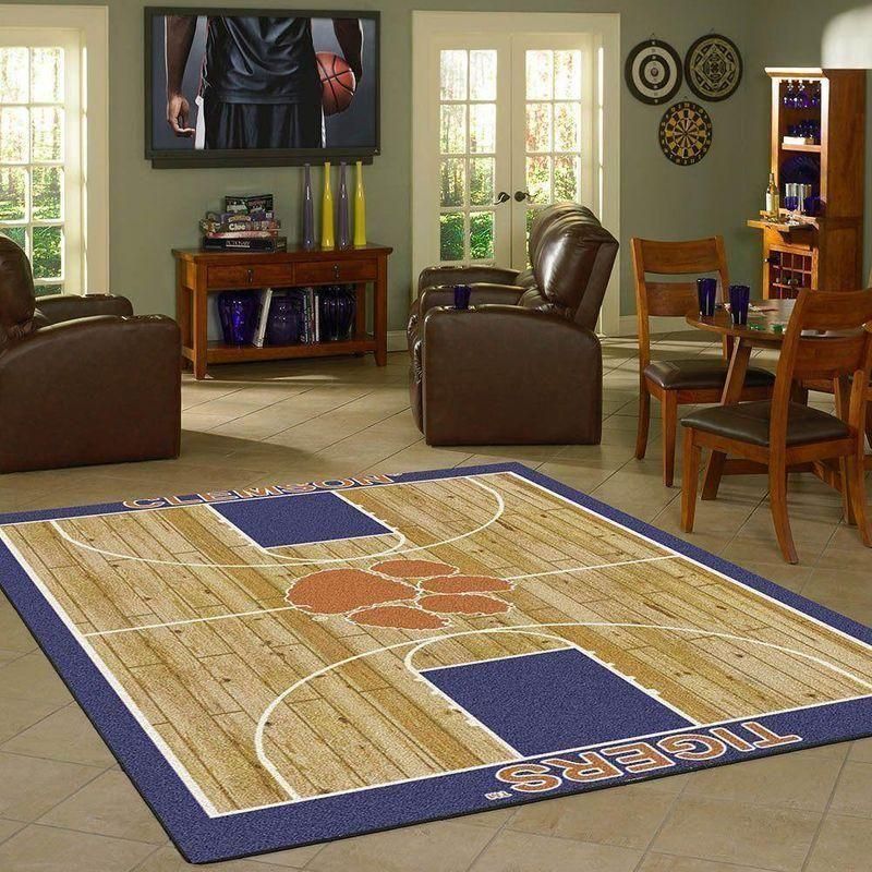 football clemson tigers teppich teppich home decor homebeautyus 8792