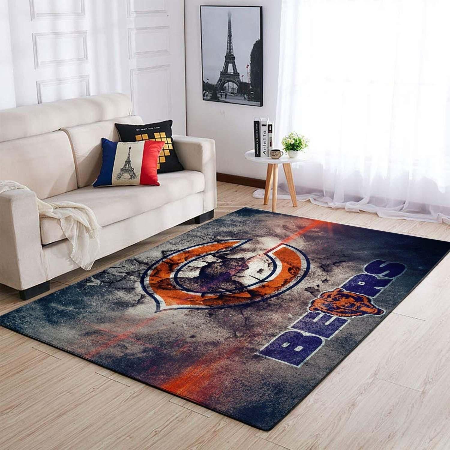 football team chicago bears area teppich home decor homebeautyus 4598