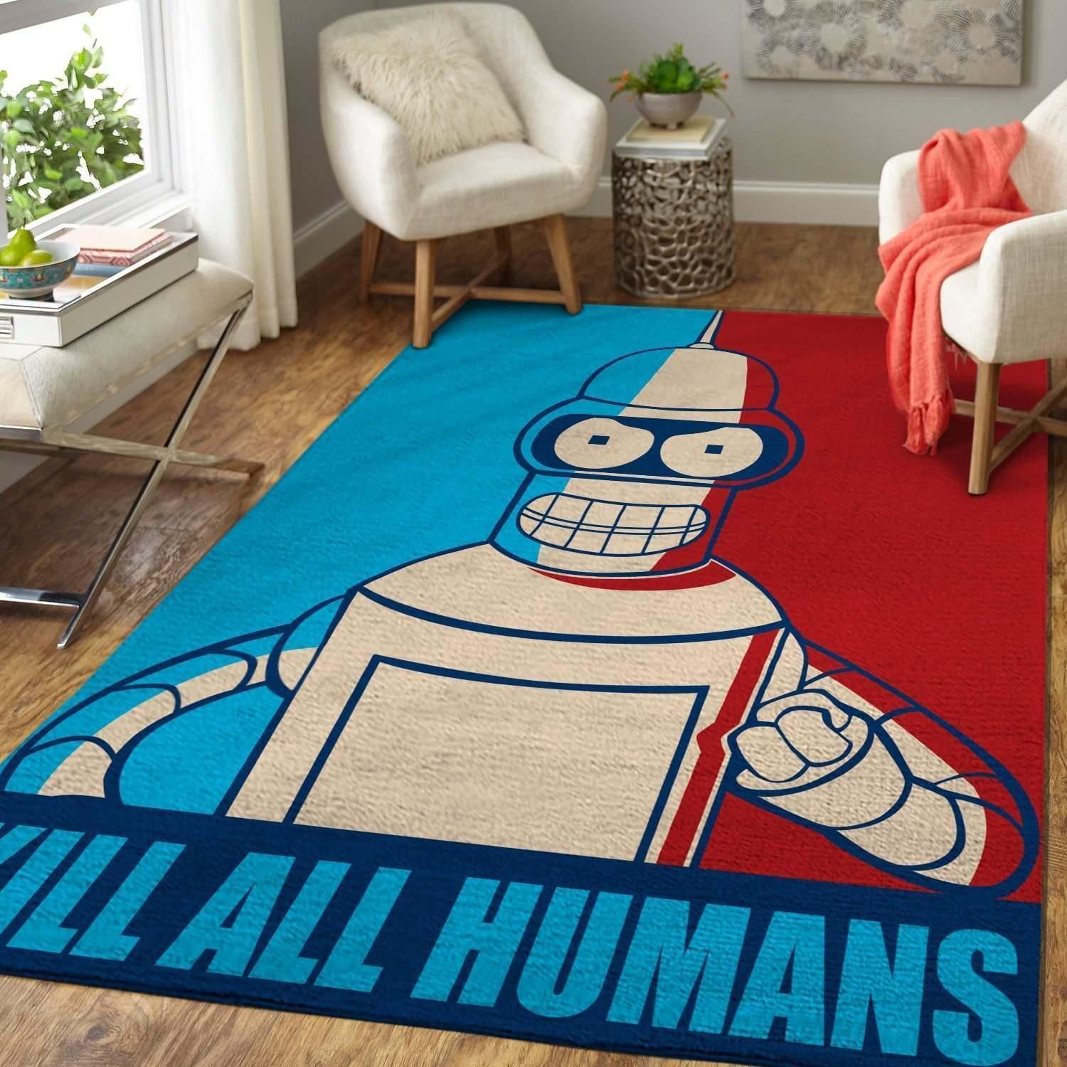 futurama bender area teppich movie home decor homebeautyus 5823