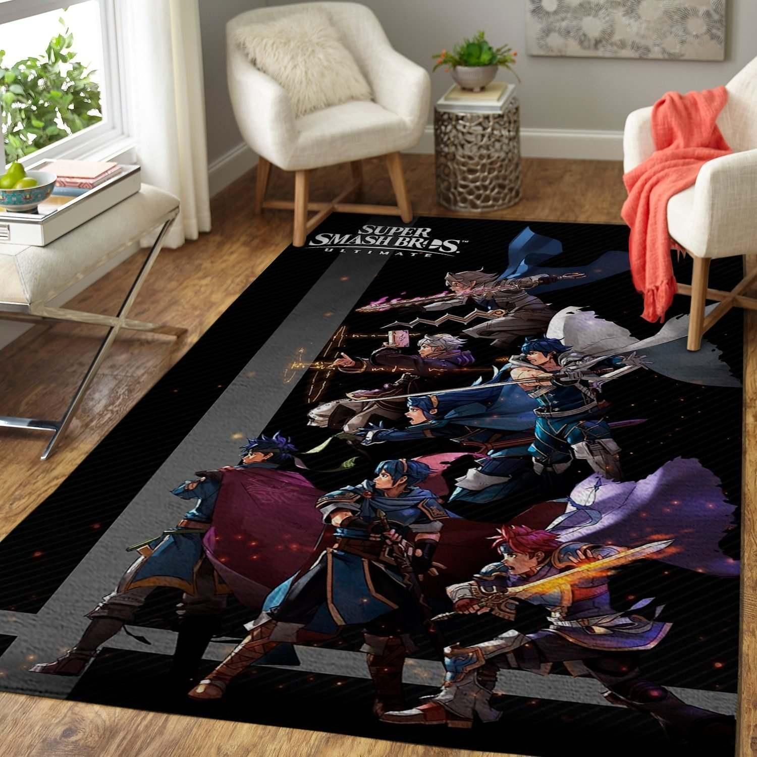 game lover super smash bros ultimate teppich gaming home decor homebeautyus 5762
