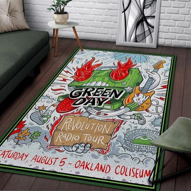 green day revolution radio tour teppich haus dekoration schlafzimmer wohnzimmer dekor 1899