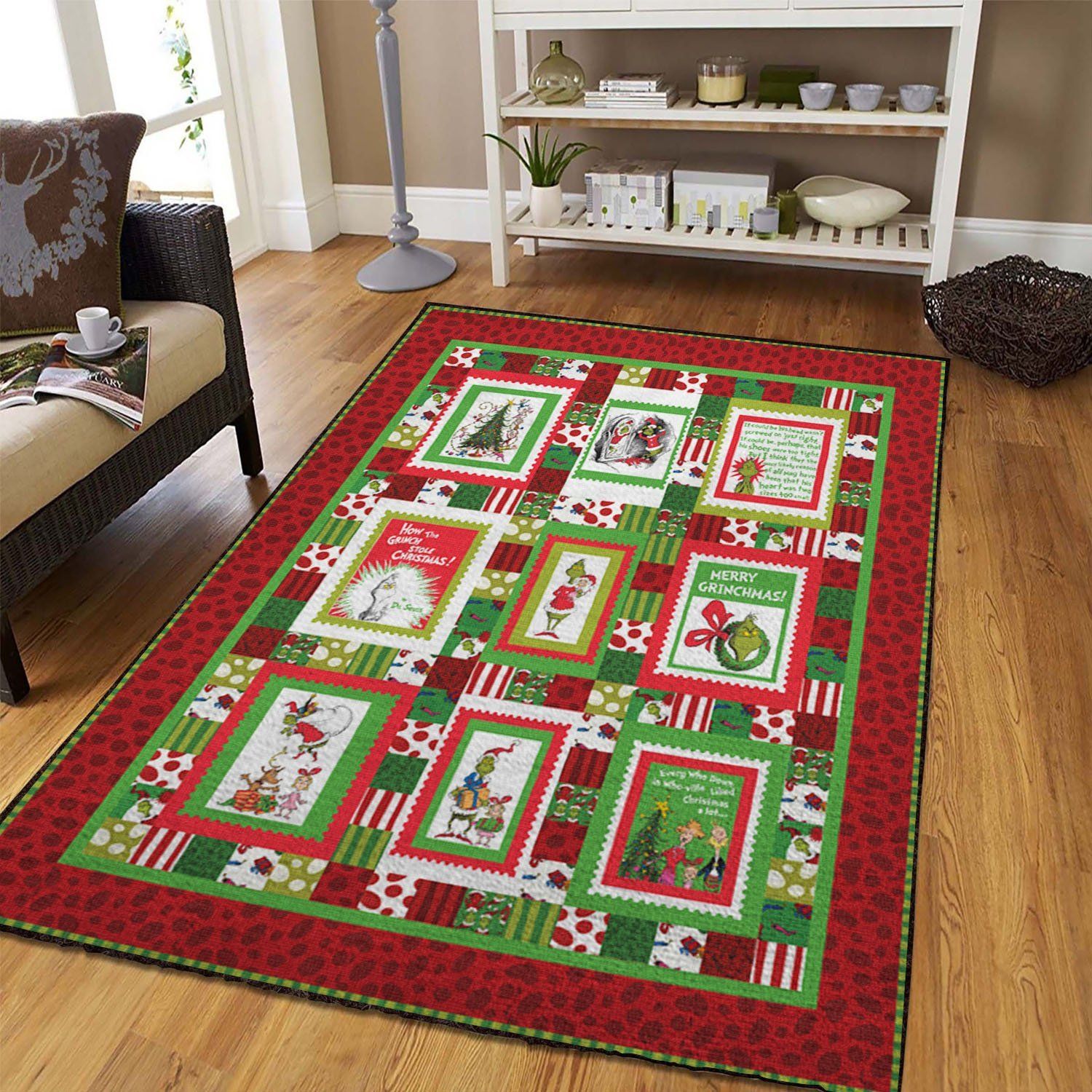 grinch christmas teppich haus dekoration schlafzimmer wohnzimmer dekor 1021