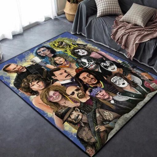 hard rock heavy metal teppich floor teppich music home decor homebeautyus 8187
