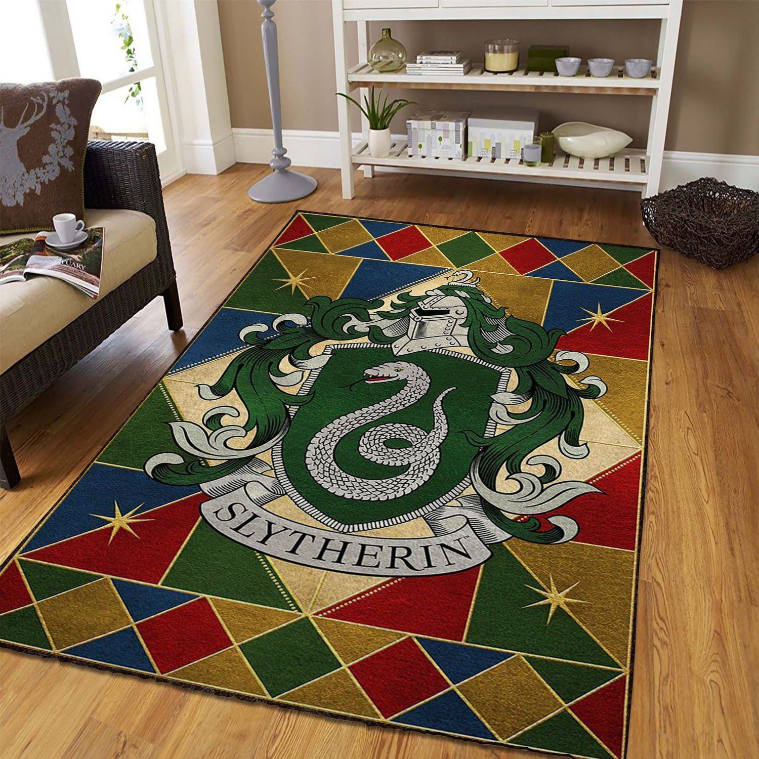 harry potter slytherin teppich haus dekoration schlafzimmer wohnzimmer dekor 7718