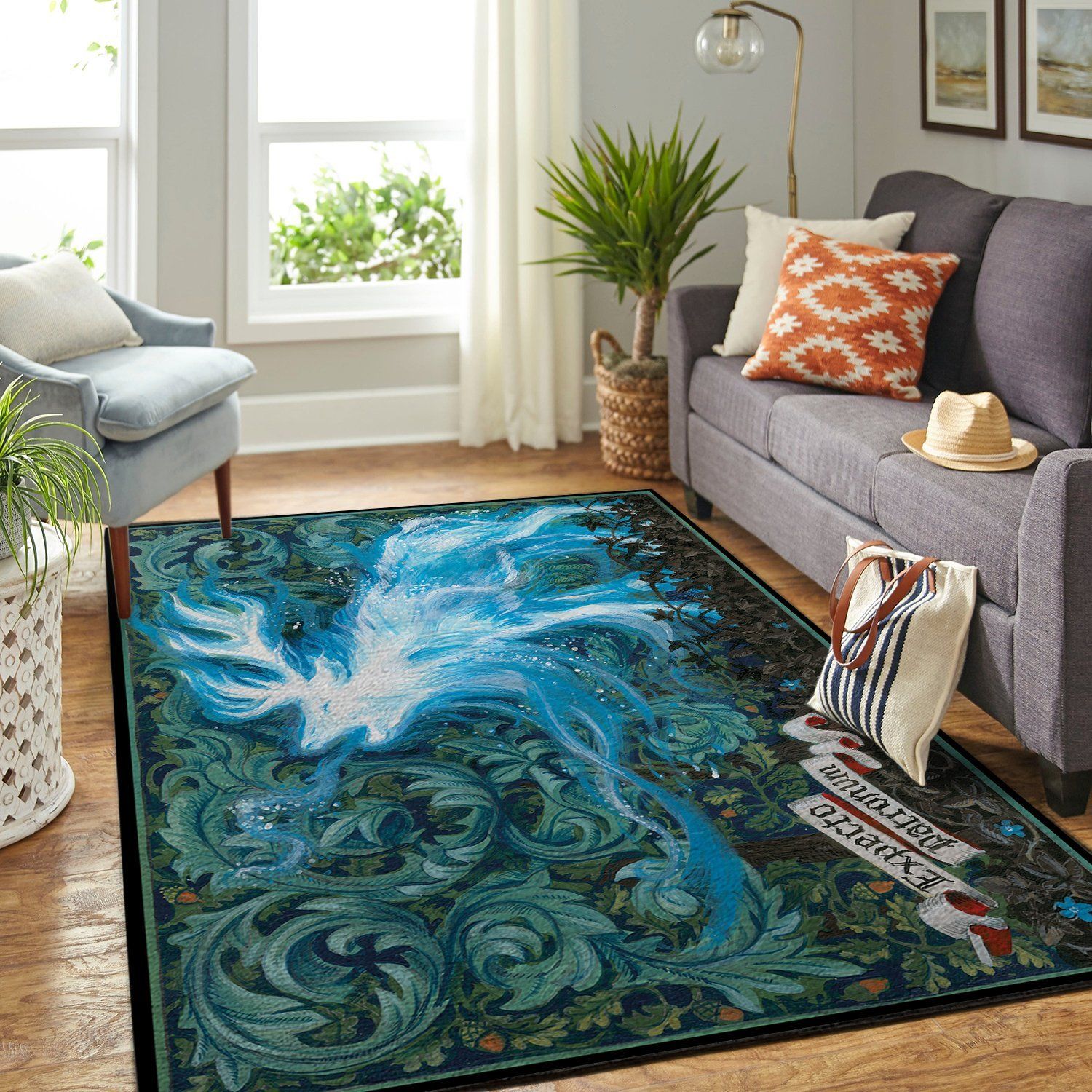 harry potter expecto patronum teppich all over print teppich haus dekoration schlafzimmer wohnzimmer dekor 6257