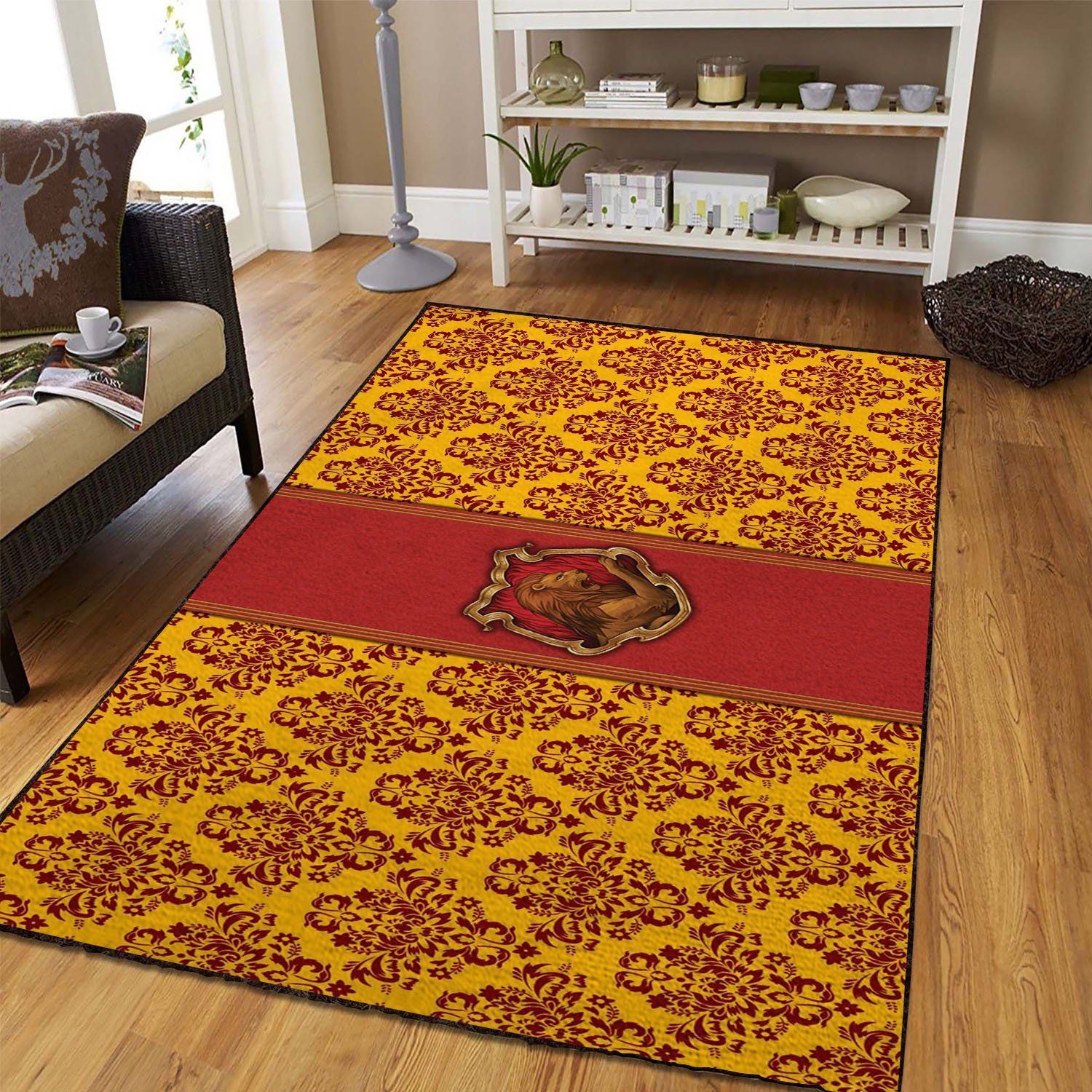 harry potter gryffindor logo teppich haus dekoration schlafzimmer wohnzimmer dekor 1586