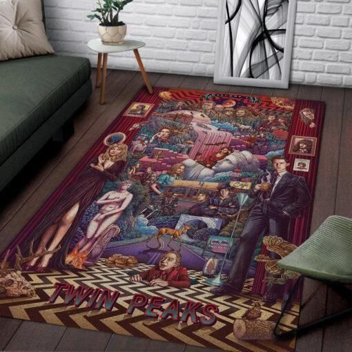 horror movie twin peaks area teppich movie home decor homebeautyus 8142