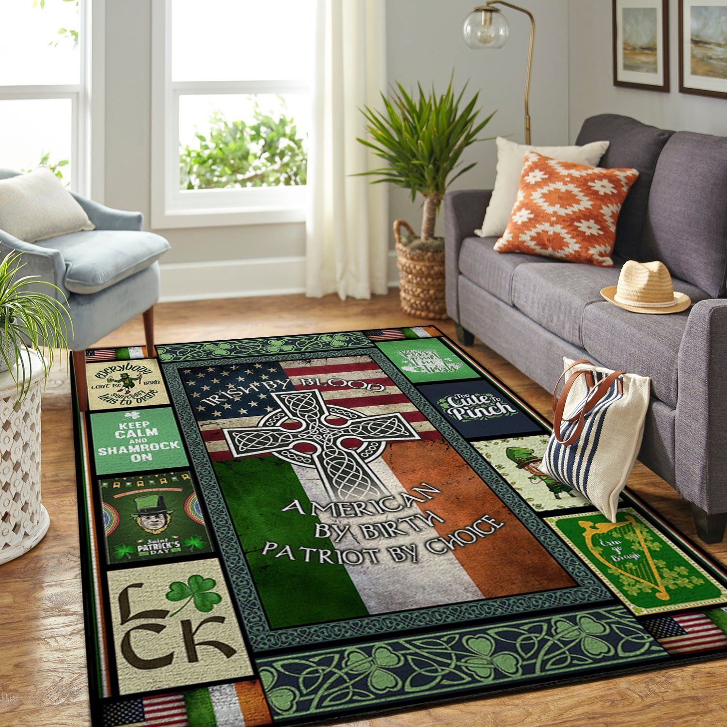 irish by blood american by birth teppich haus dekoration schlafzimmer wohnzimmer dekor 3085