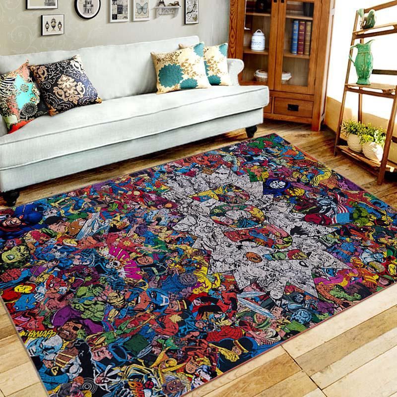 marvel comics teppich haus dekoration schlafzimmer wohnzimmer dekor 1260
