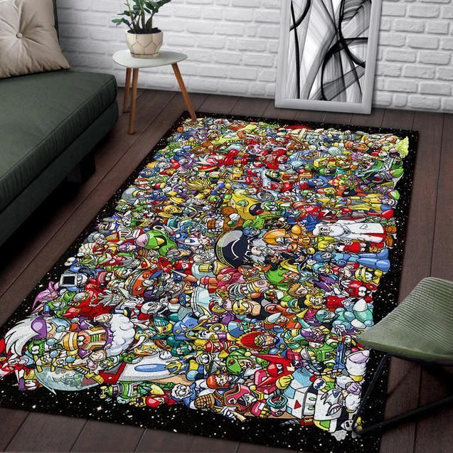 megaman characters teppich haus dekoration schlafzimmer wohnzimmer dekor 5461