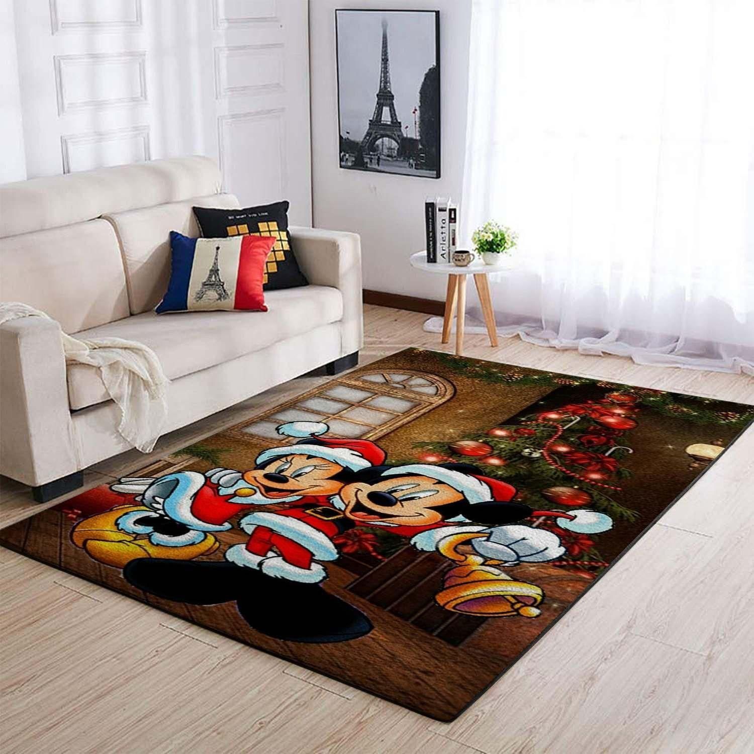 minnie mickey mouse area teppich christmas disney teppichs floor decor 19092612 7807