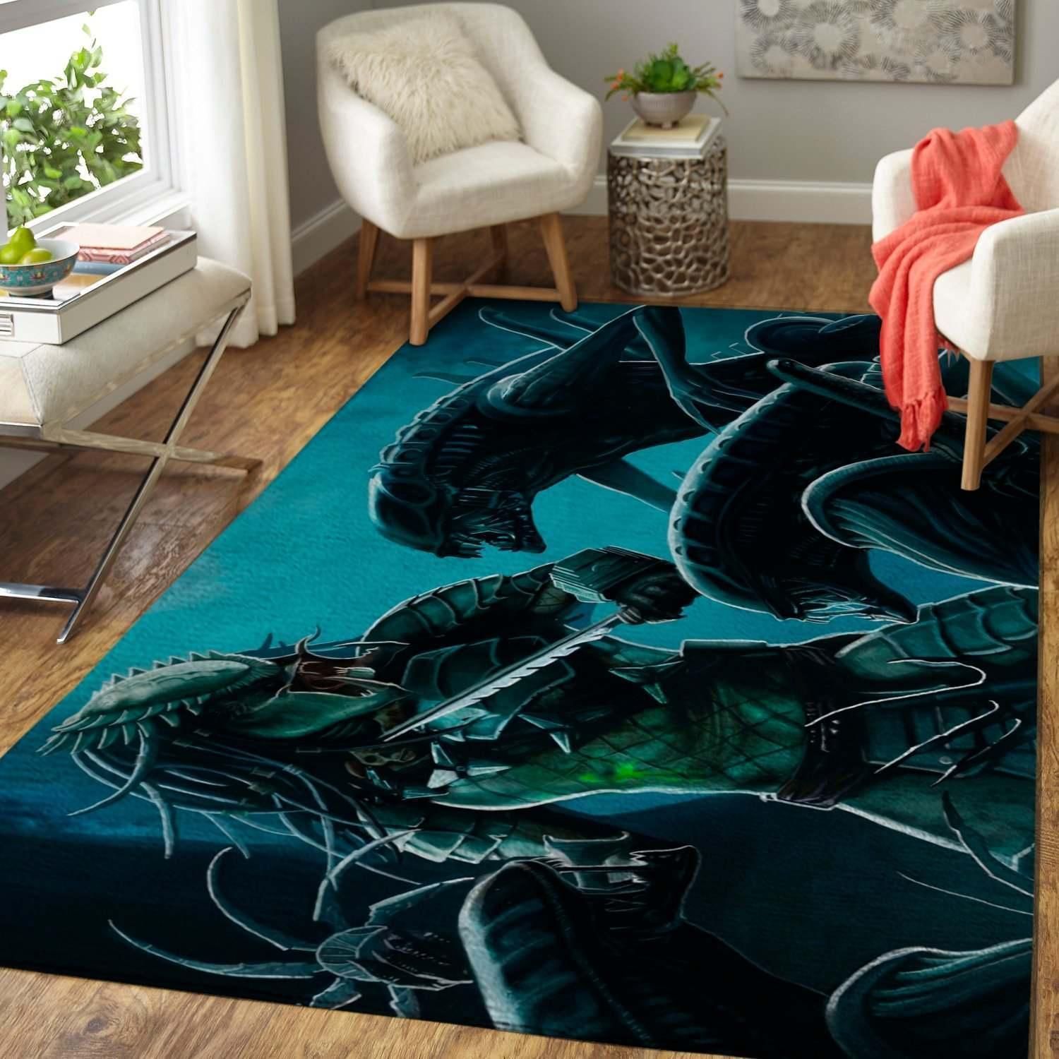movie fans alien vs predator teppich movie home decor homebeautyus 6663