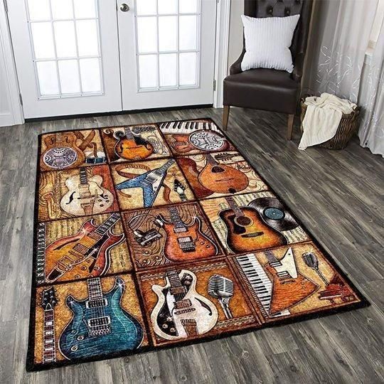 music art guitar teppich music home decor homebeautyus 2012