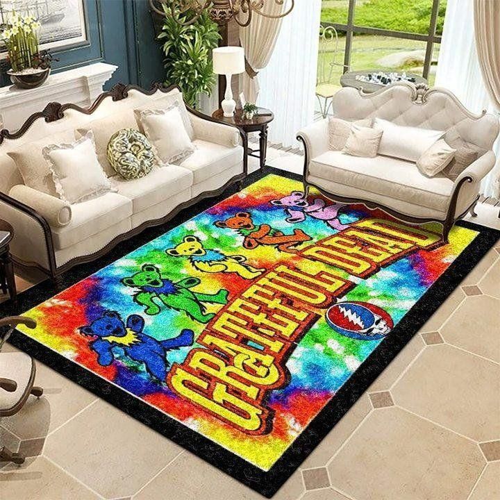 music fans gift grateful dead teppichhome decor homebeautyus 7251