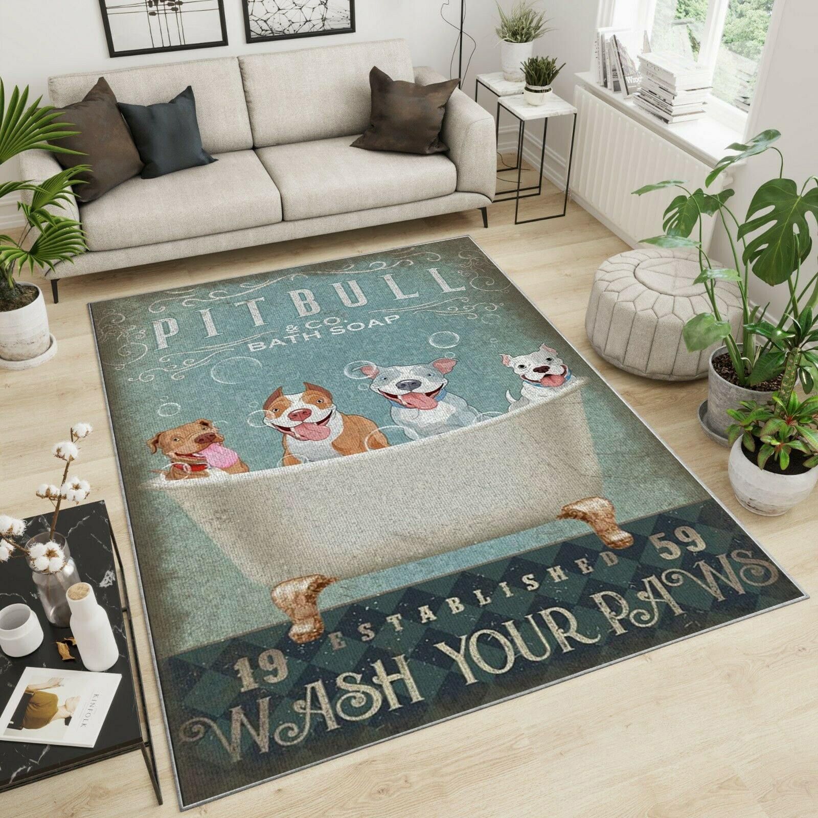 pitbull teppich haus dekoration schlafzimmer wohnzimmer dekor 6770