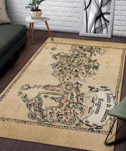 pokemon johto and kanto regions vintage map teppich haus dekoration schlafzimmer wohnzimmer dekor 4929