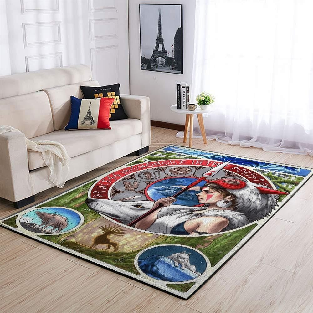 princess mononoke teppich haus dekoration schlafzimmer wohnzimmer dekor 5627