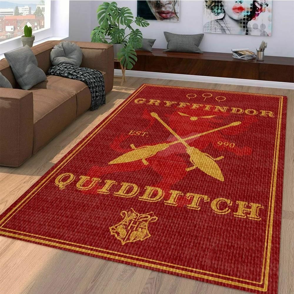quidditch gryffindor teppich haus dekoration schlafzimmer wohnzimmer dekor 4361