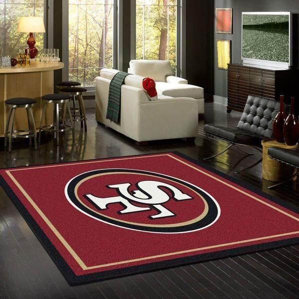 san francisco 49ers area teppich football home decor homebeautyus 4801