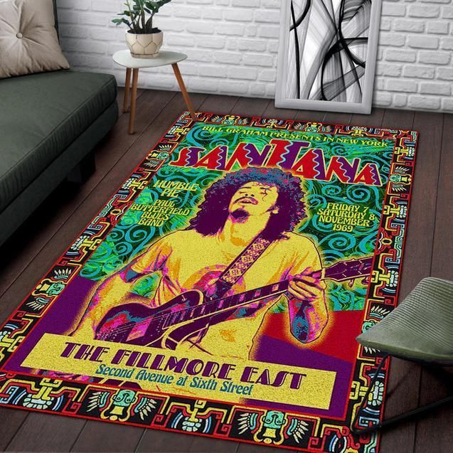 santana at the fillmore east 1969 teppich haus dekoration schlafzimmer wohnzimmer dekor 6377