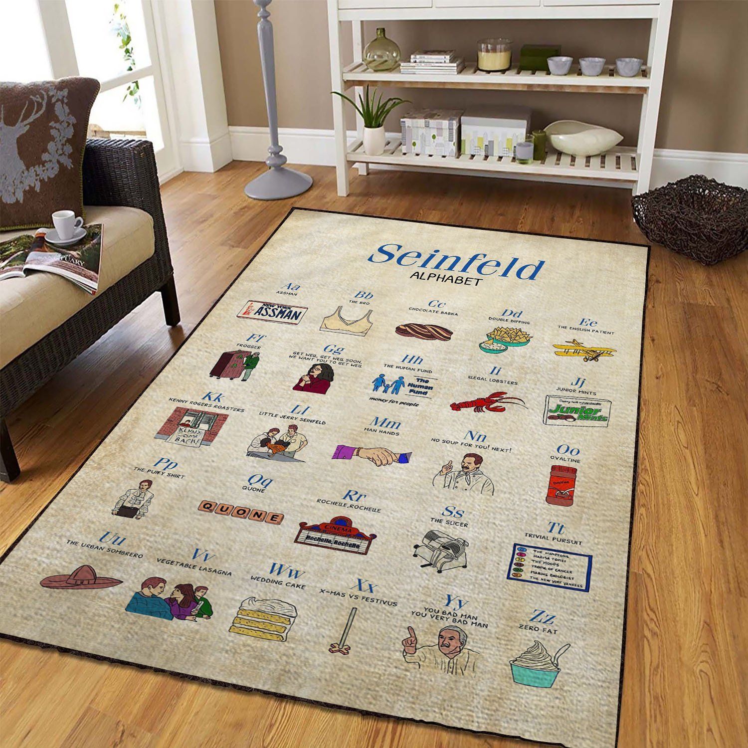 seinfeld teppich haus dekoration schlafzimmer wohnzimmer dekor 6915