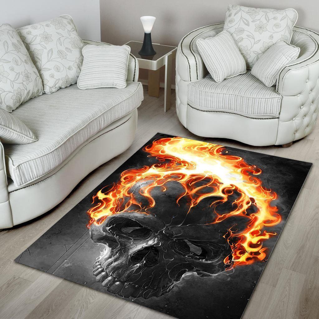 skull teppich 02224 home decor bedroom living room decor 5896