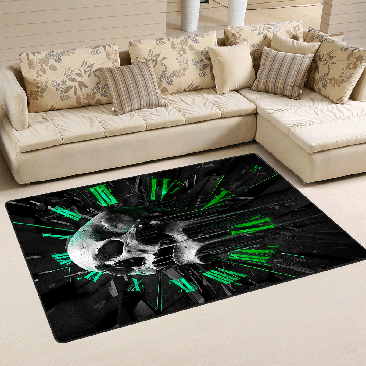 skull teppich 02622 home decor bedroom living room decor 6739