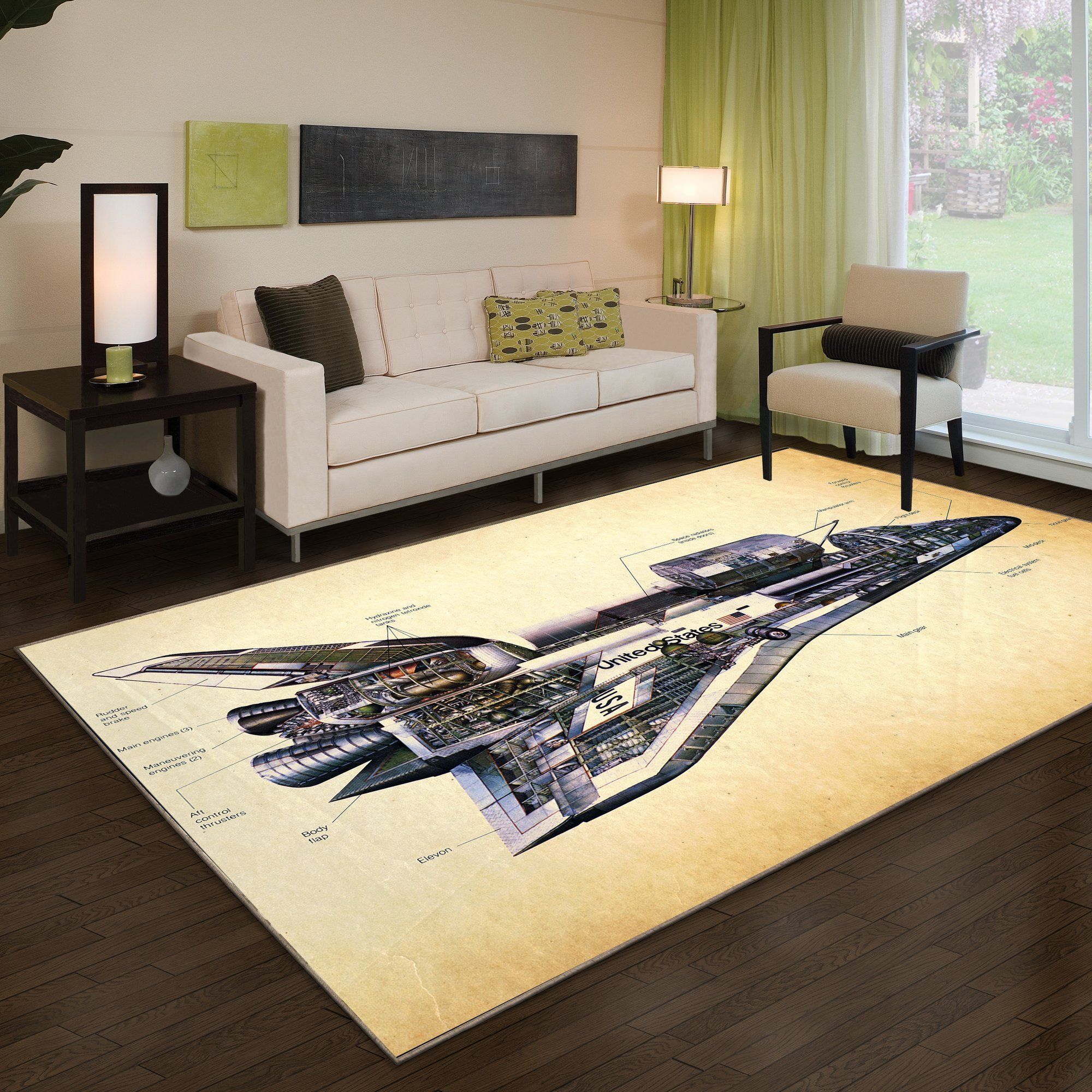 space shuttle orbiter teppich06057 home decor bedroom living room decor 1764