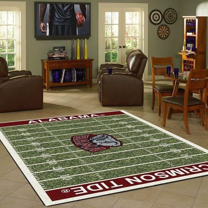 team alabama crimson tide home field teppich sport home decor homebeautyus 6967