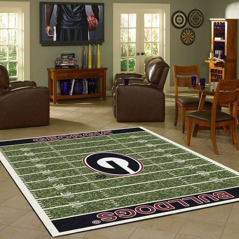 team georgia bulldogs home field teppich sport home decor homebeautyus 1160
