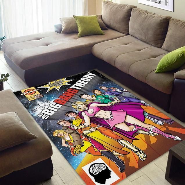 the big bang theory comic teppich home decor bedroom living room decor 7981