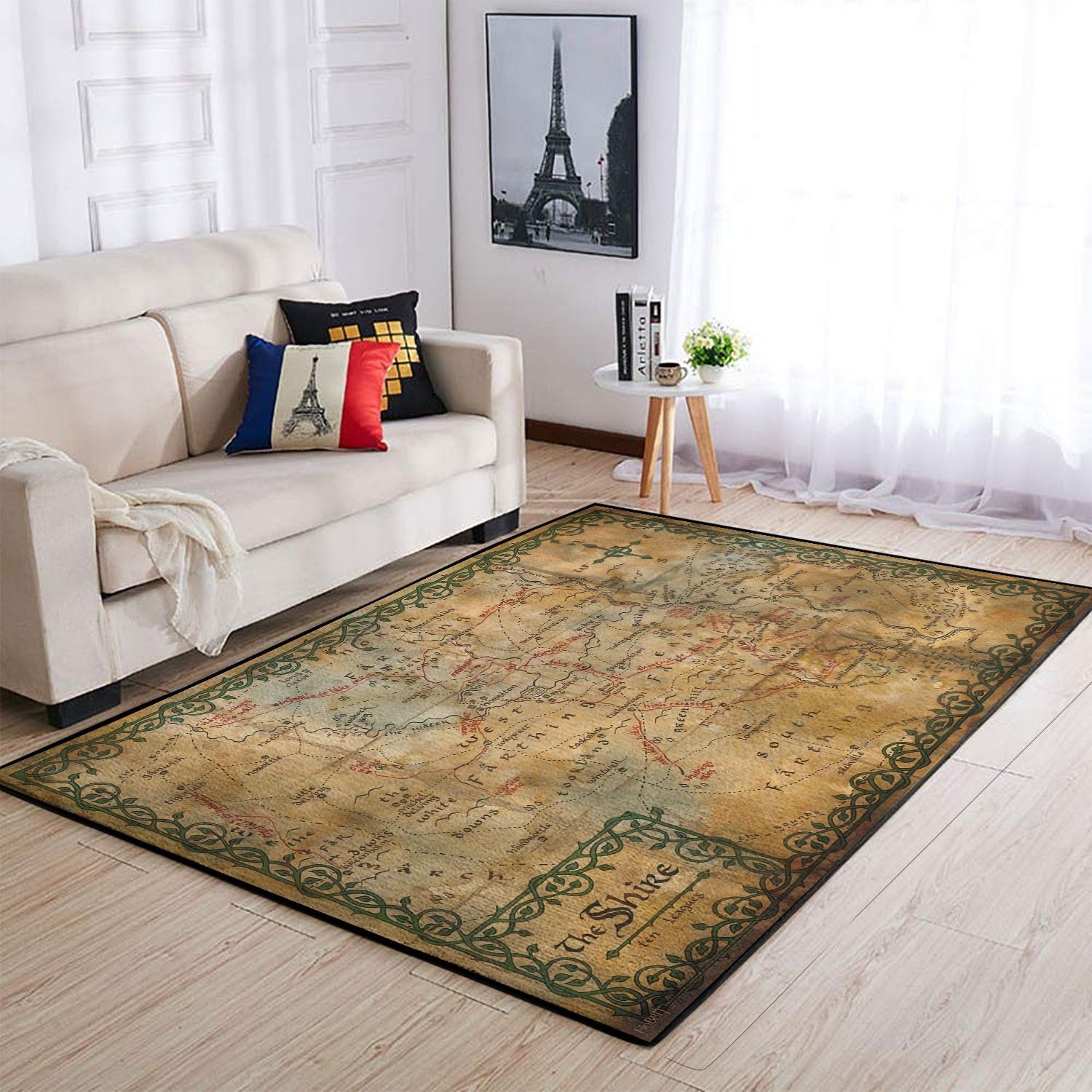 the hobbit the shire map teppich haus dekoration schlafzimmer wohnzimmer dekor 4272