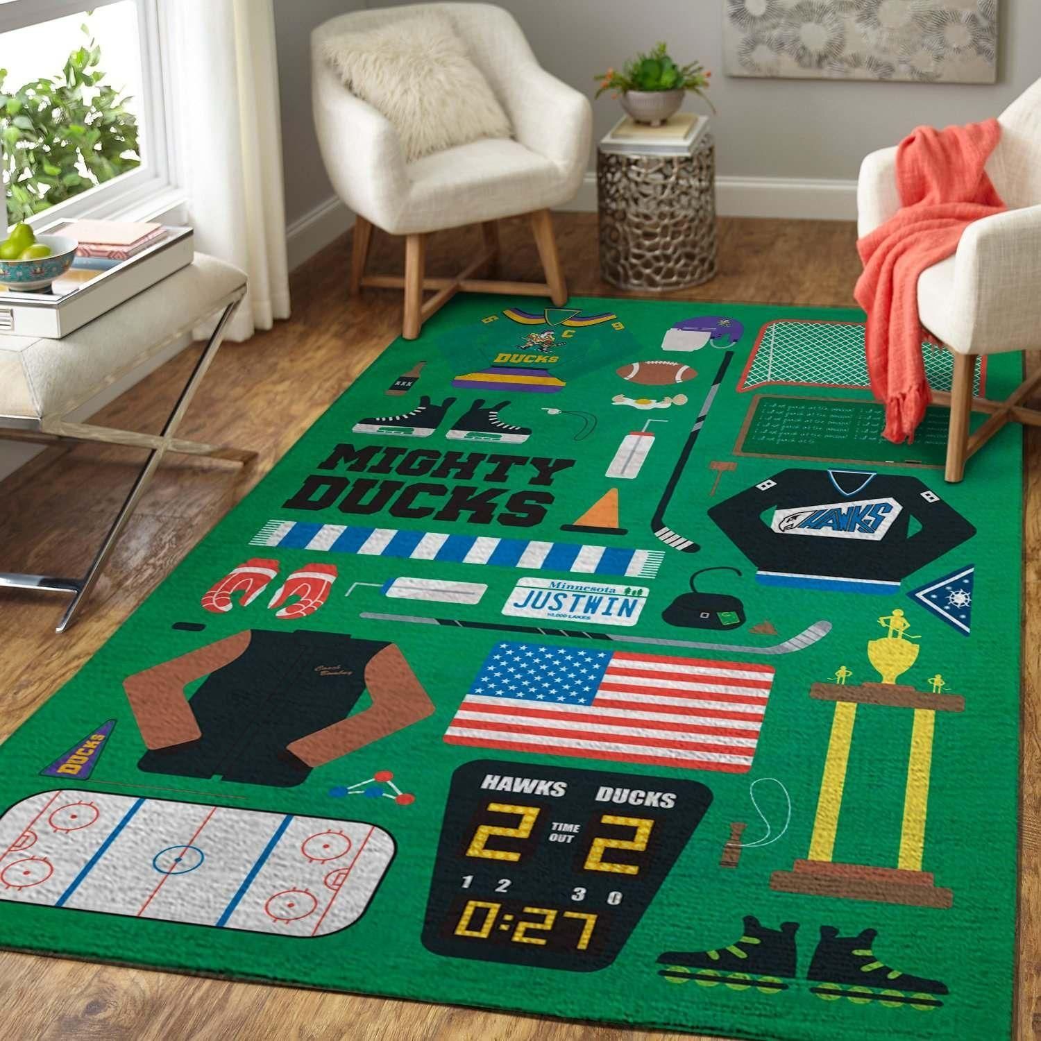 the mighty ducks teppich movie home decor homebeautyus 6908