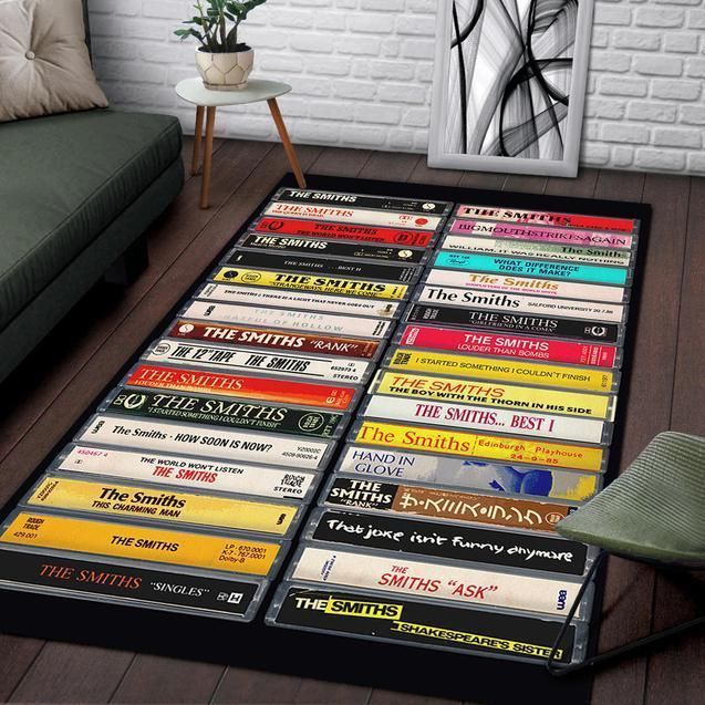 the smiths discography cassette print teppich haus dekoration schlafzimmer wohnzimmer dekor 6456