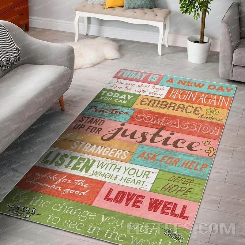 today is a new day optimistic thinkings floor teppichmat carpet for house floor teppichideas for home decor opi01 7959