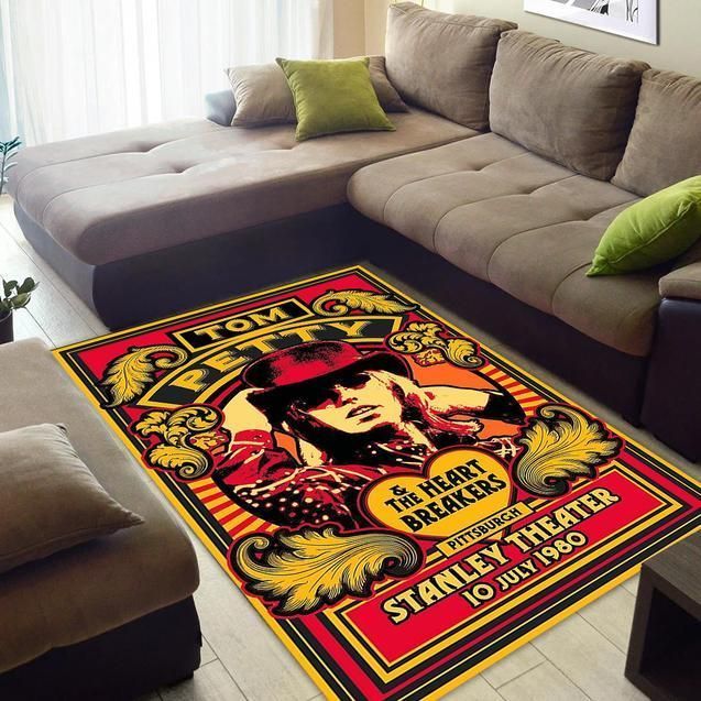tom petty stanley theatre pittsburgh 1980 teppich haus dekoration schlafzimmer wohnzimmer dekor 8720