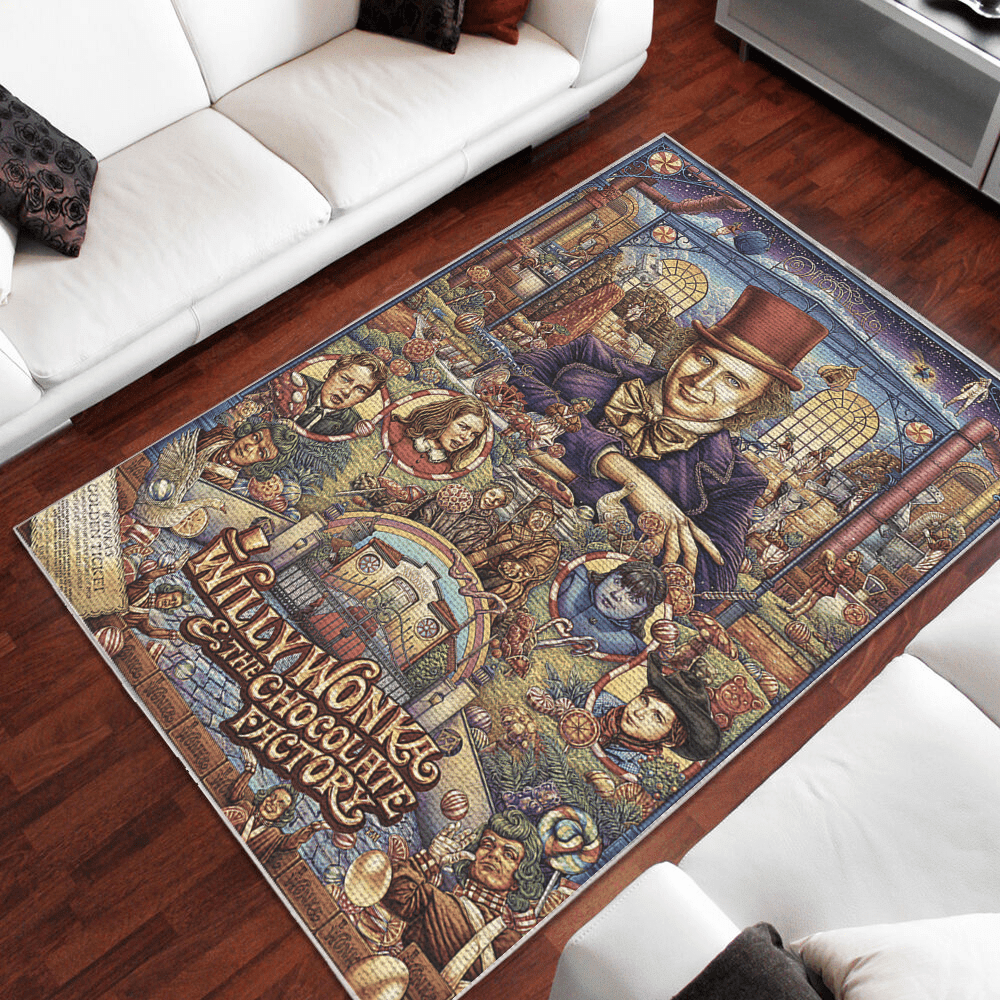 willy wonka the chocolate factory teppich haus dekoration schlafzimmer wohnzimmer dekor 6192